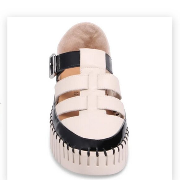 Django & Juliette Baytown Leather Shoes/Sandals - Size 39 (US 8.5) - Picture 1 of 10
